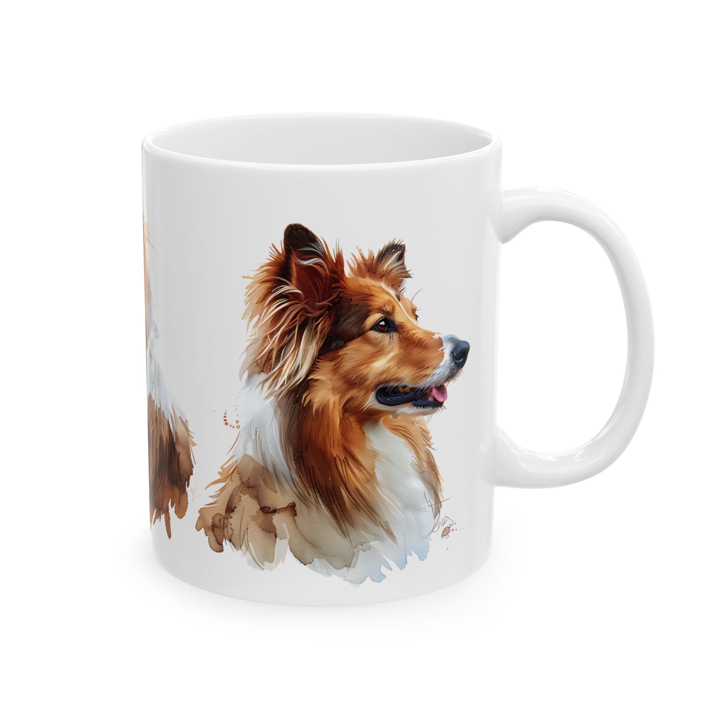 Collie Ceramic Mug