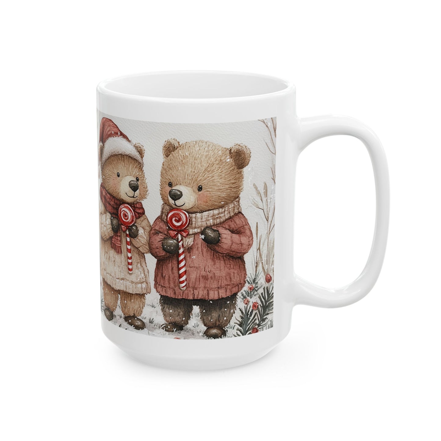 Christmas Bear Ceramic Mug