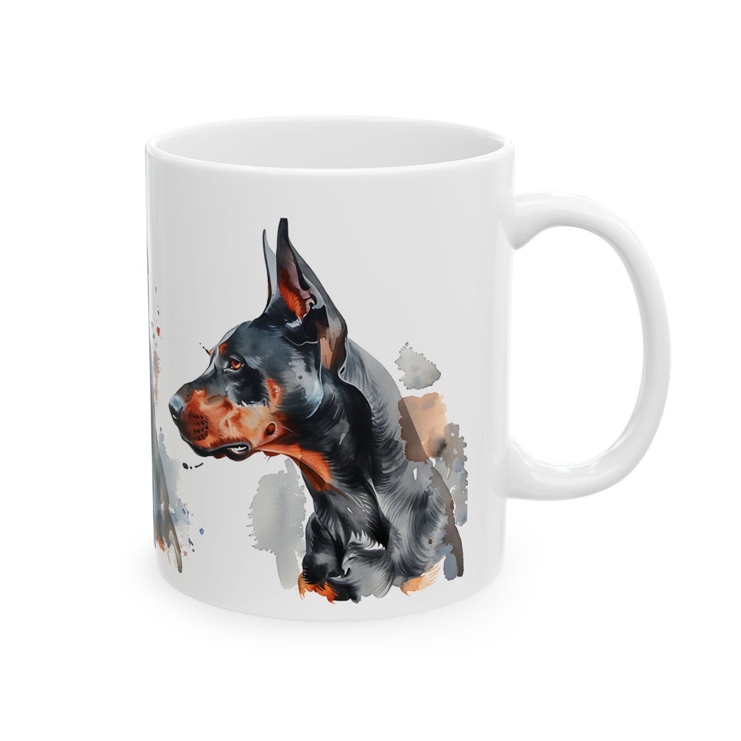 Doberman Pinscher Ceramic Mug