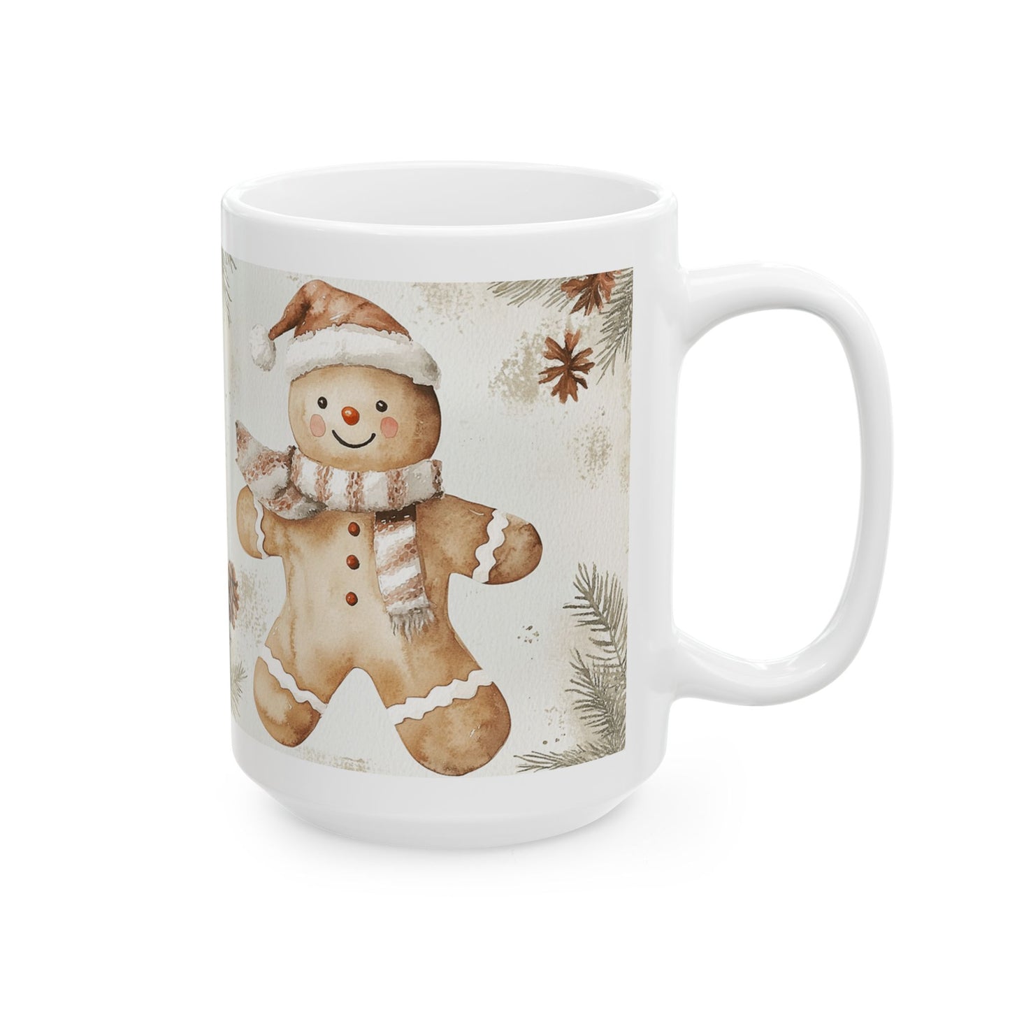 Gingerbread Christmas Mug