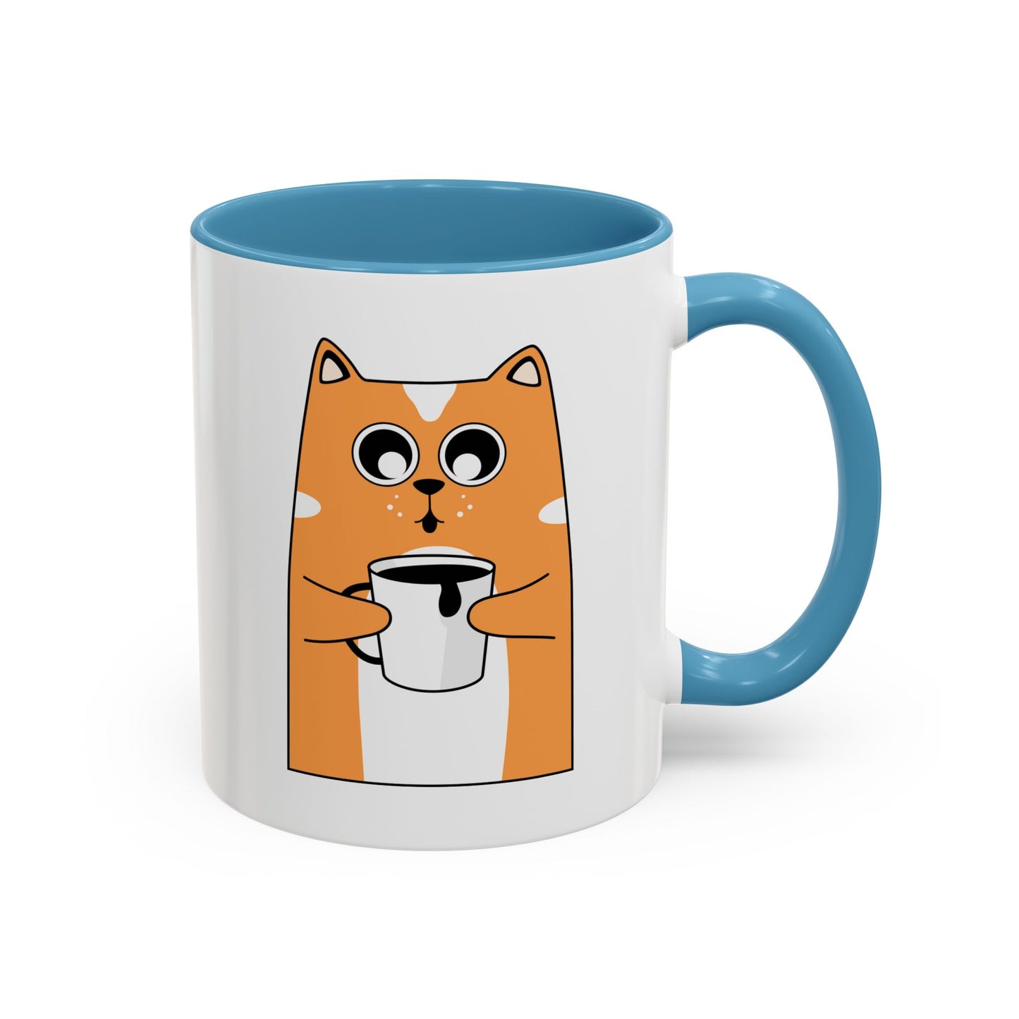Cat Accent Coffee Mug