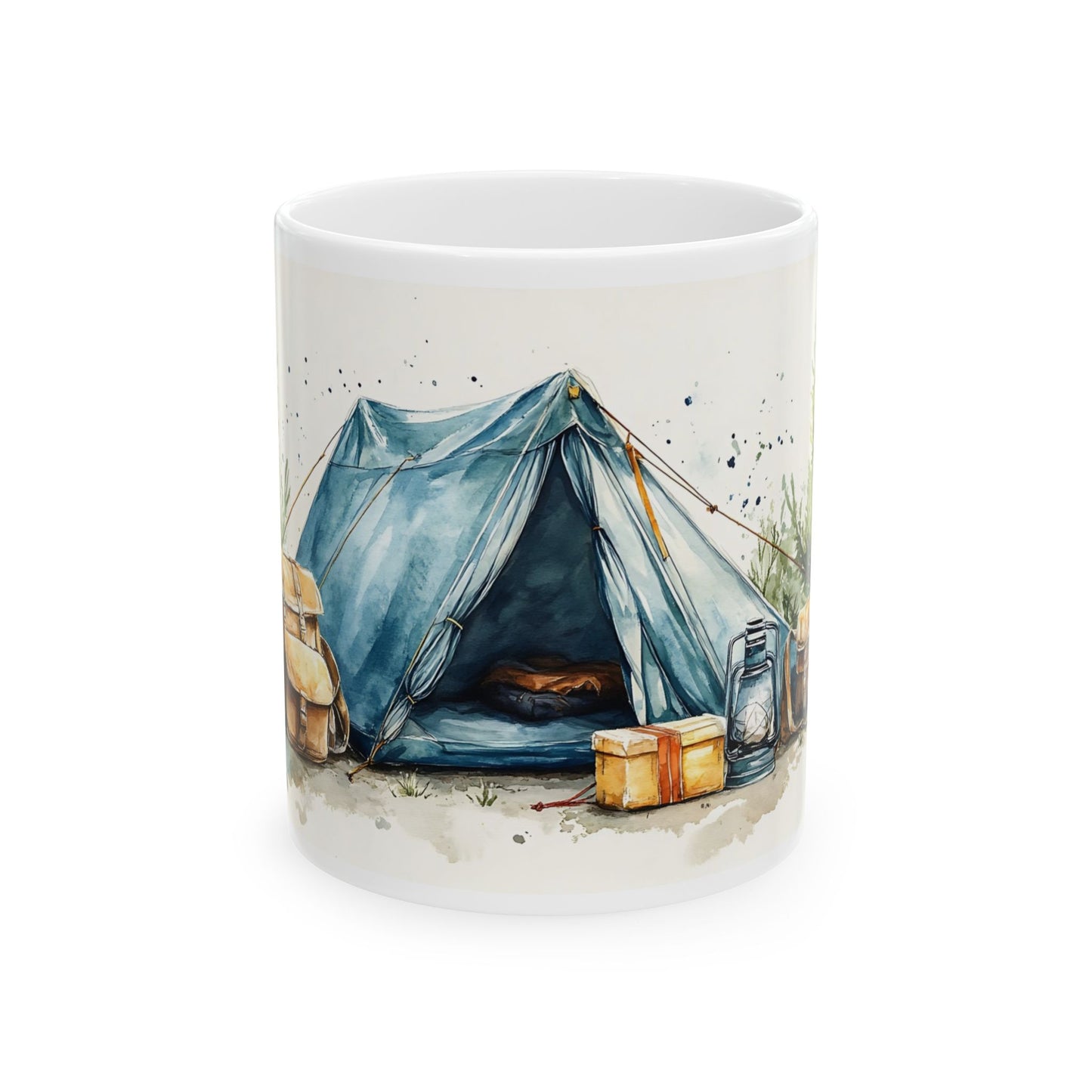 Camping Vibes Ceramic Mug