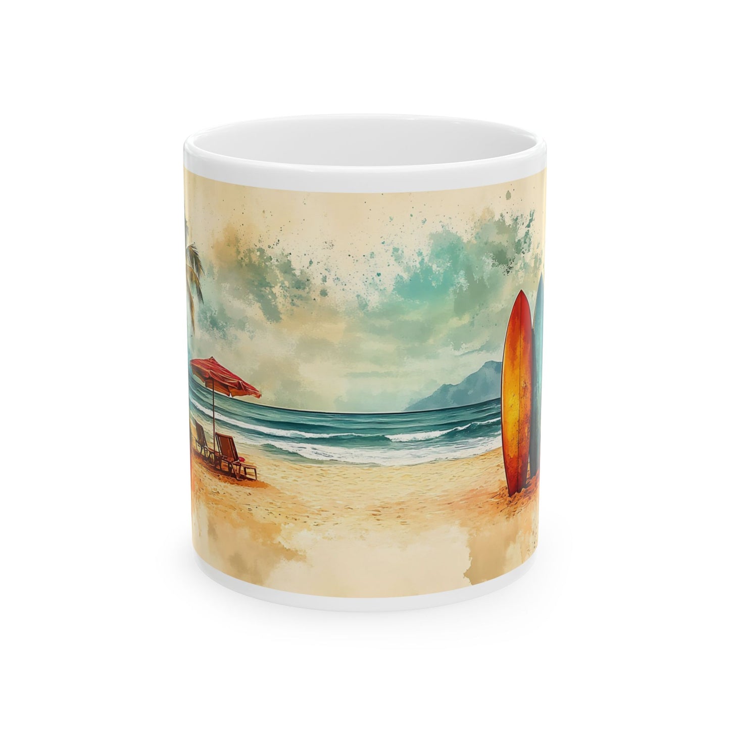 Beach Paradise Ceramic Mug