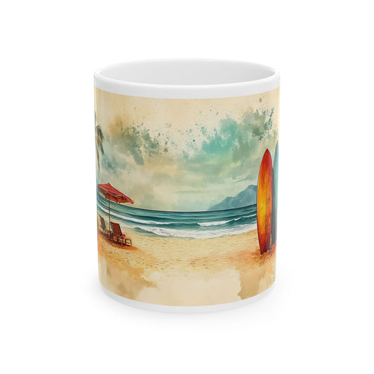 Beach Paradise Ceramic Mug