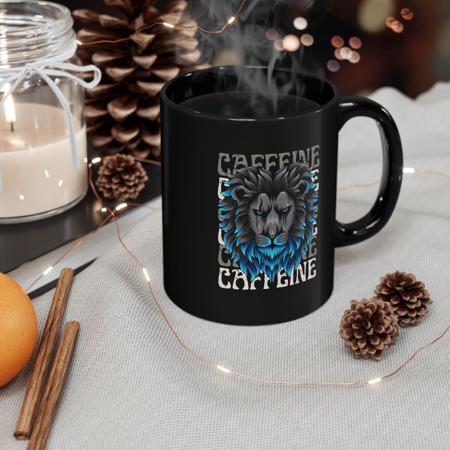 Caffeine Lion Mug