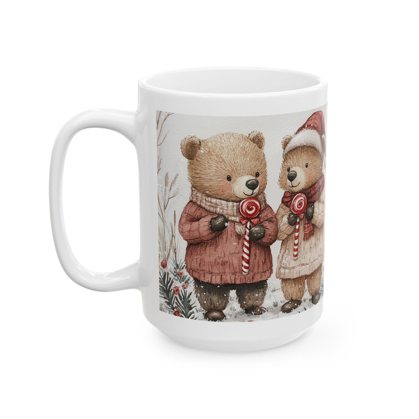 Christmas Bear Ceramic Mug