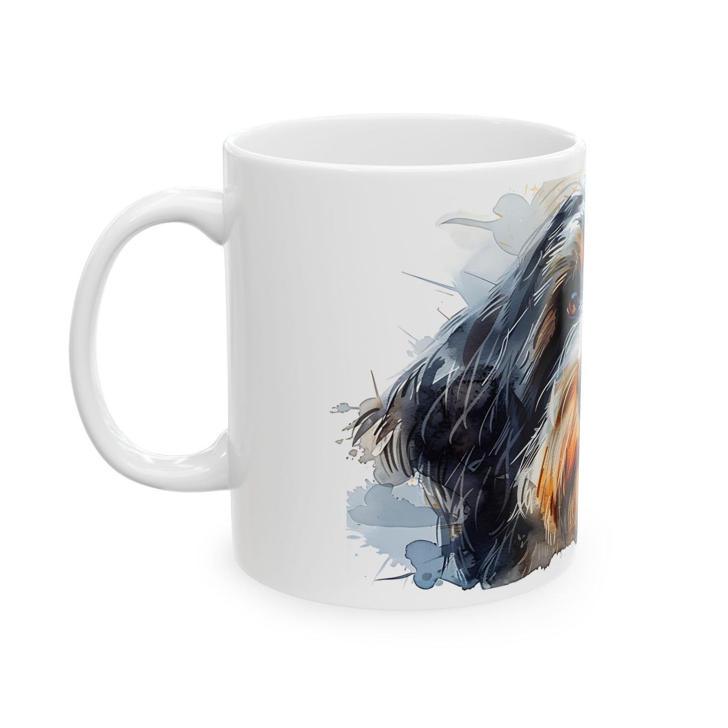 Bearded Collie Ceramic Mug