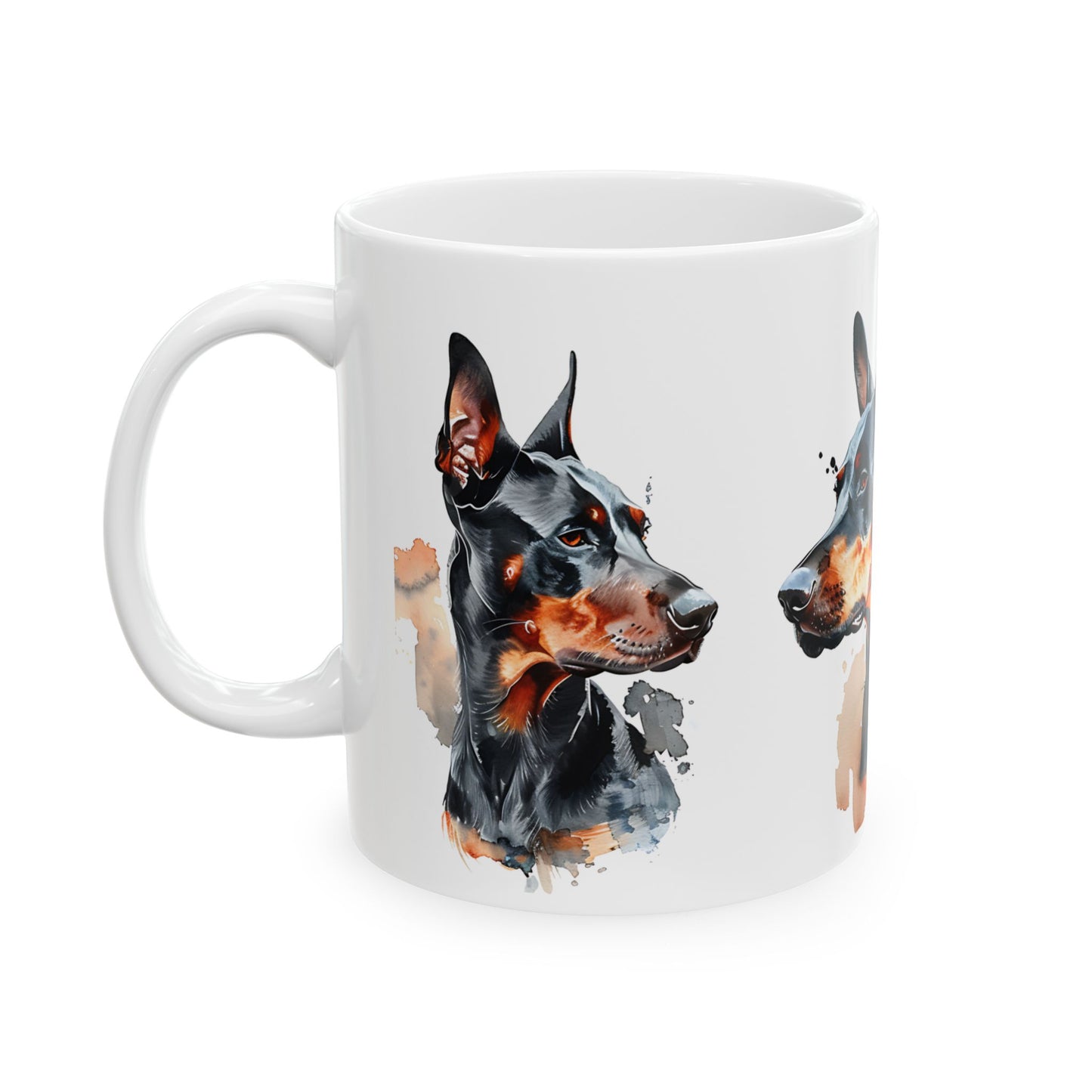 Doberman Pinscher Ceramic Mug