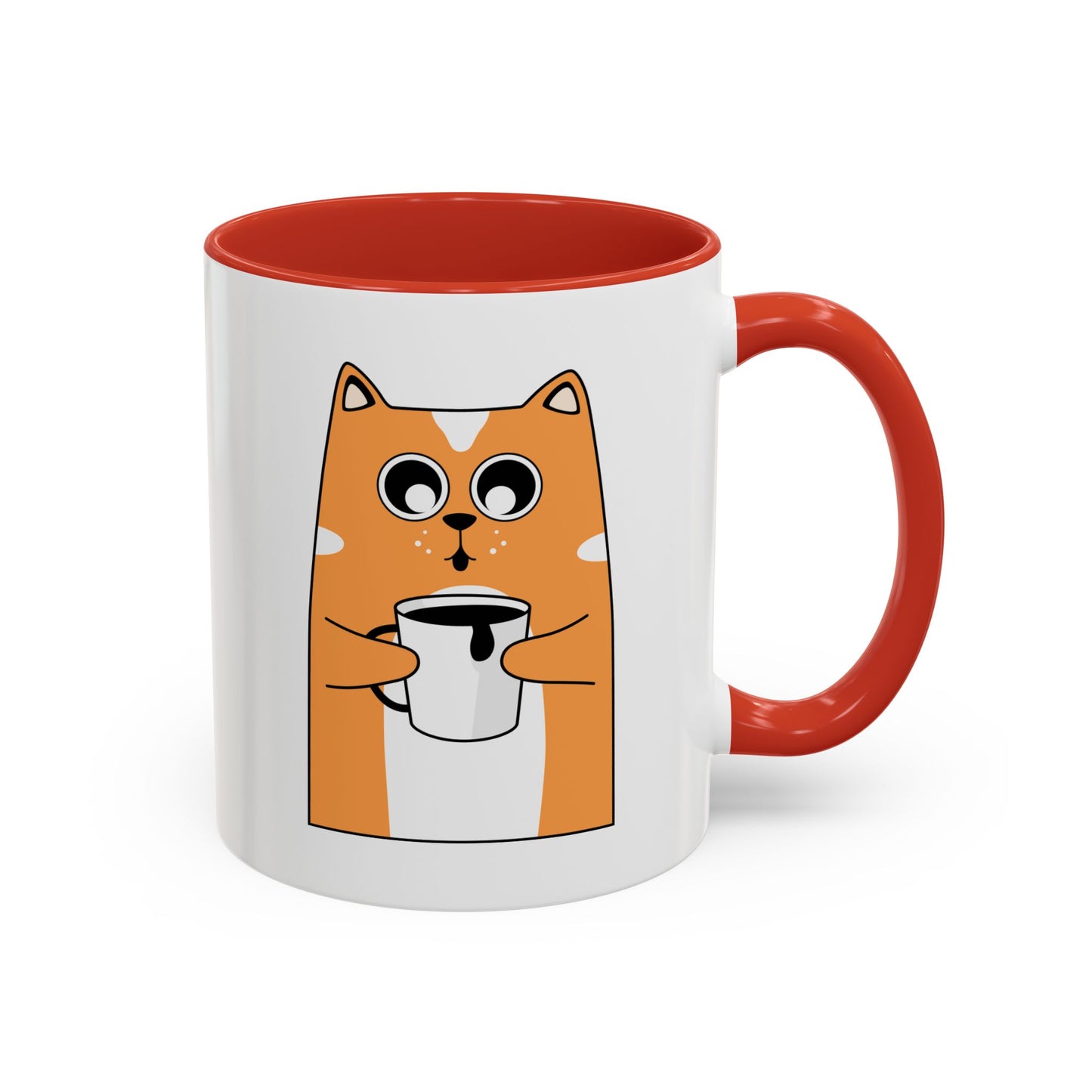 Cat Accent Coffee Mug