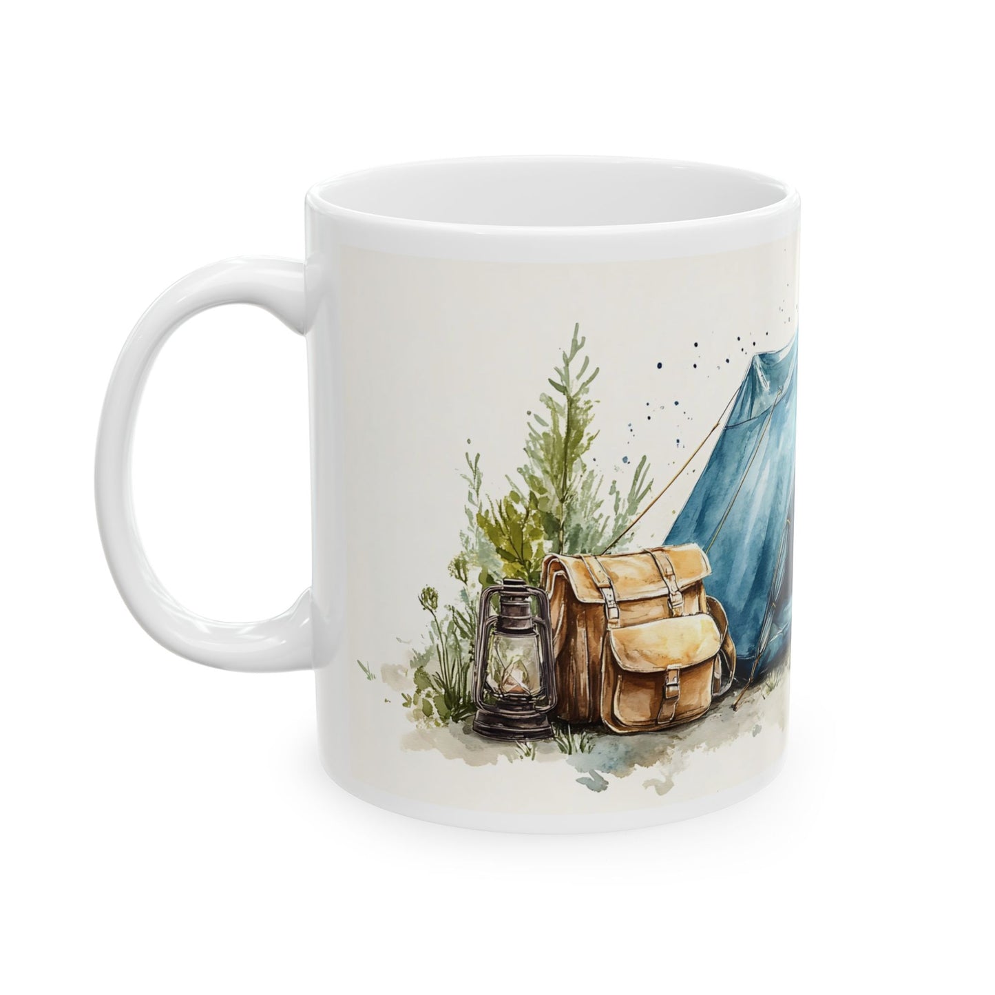 Camping Vibes Ceramic Mug