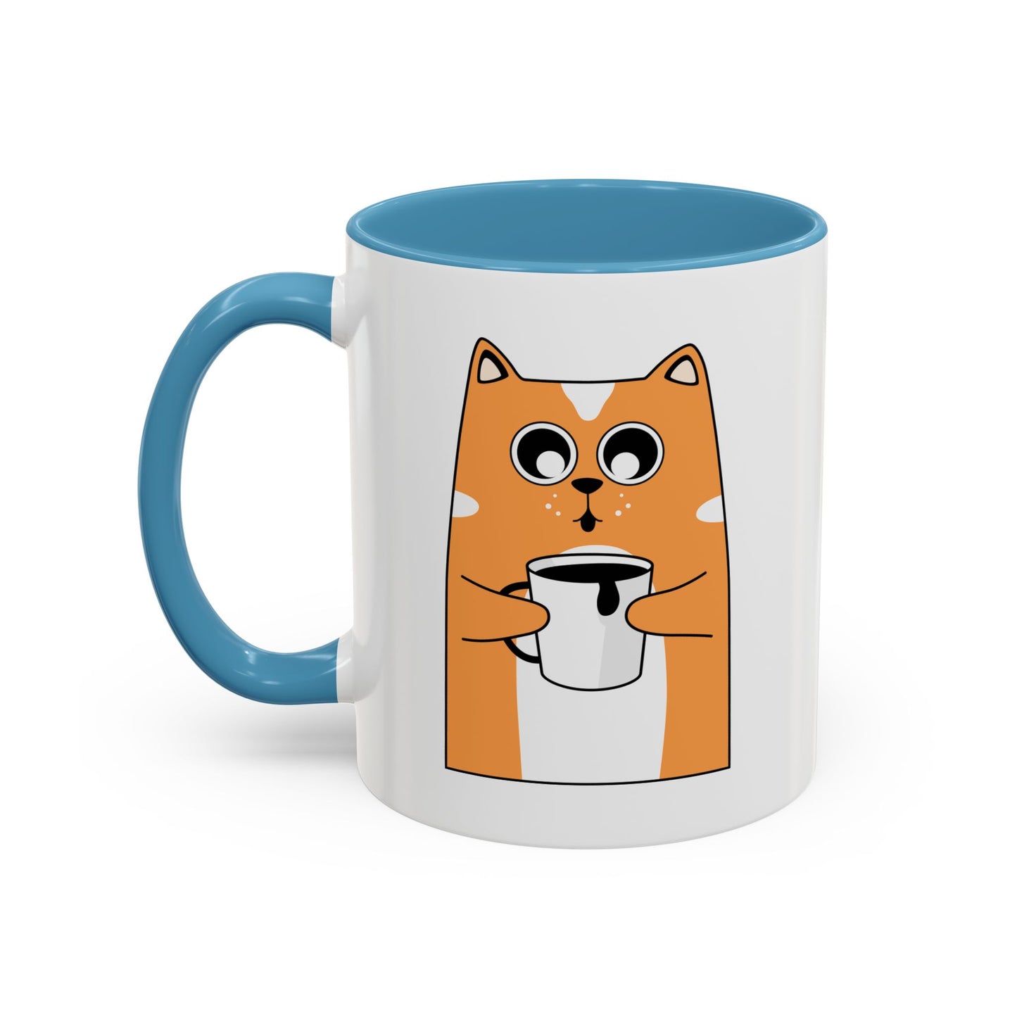 Cat Accent Coffee Mug