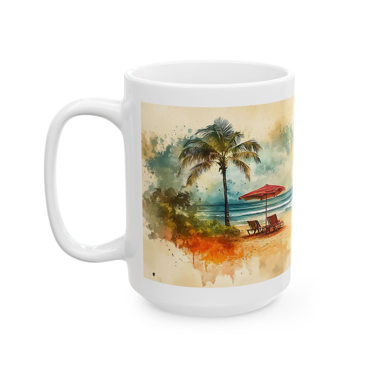 Beach Paradise Ceramic Mug