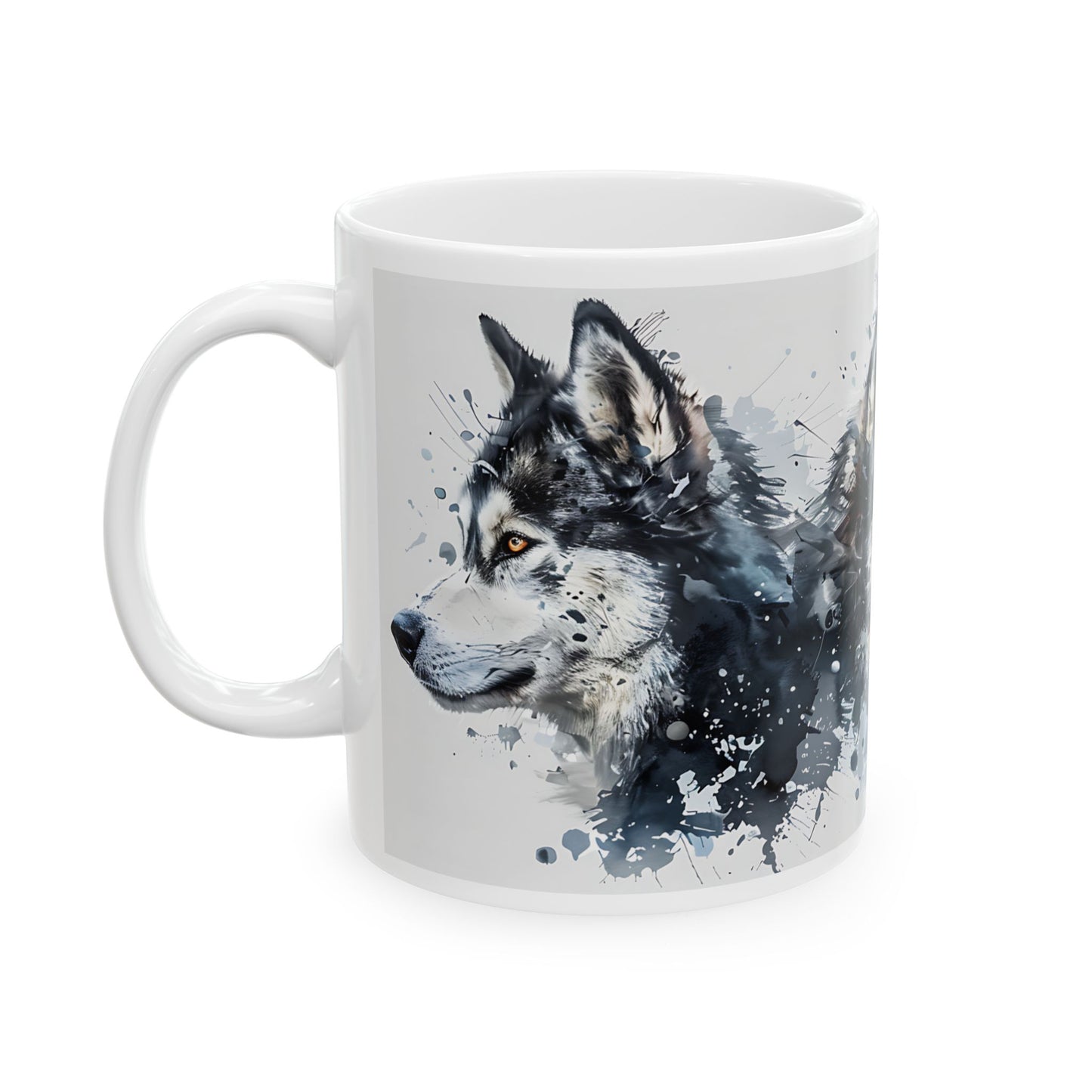 Siberian Husky Ceramic Mug