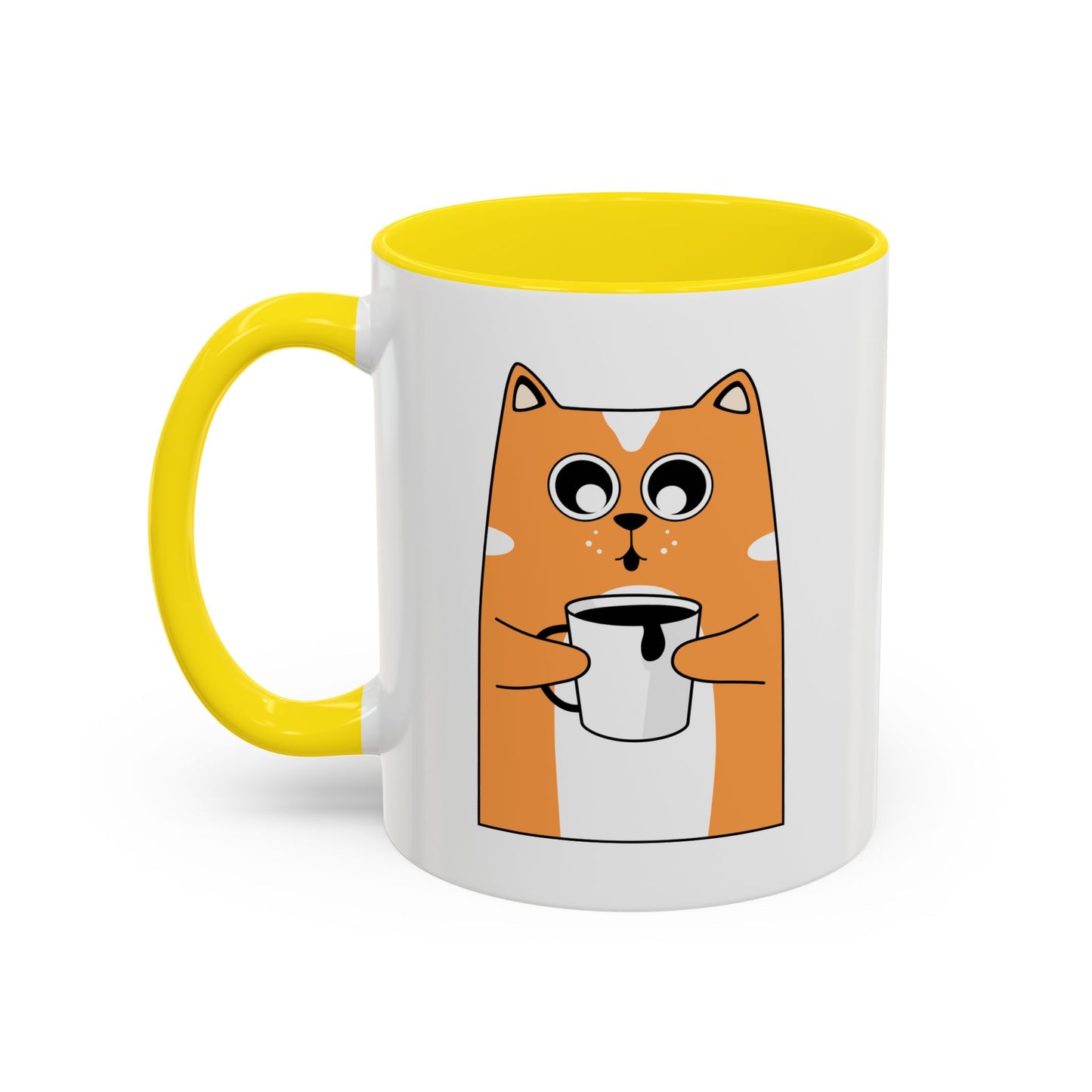 Cat Accent Coffee Mug