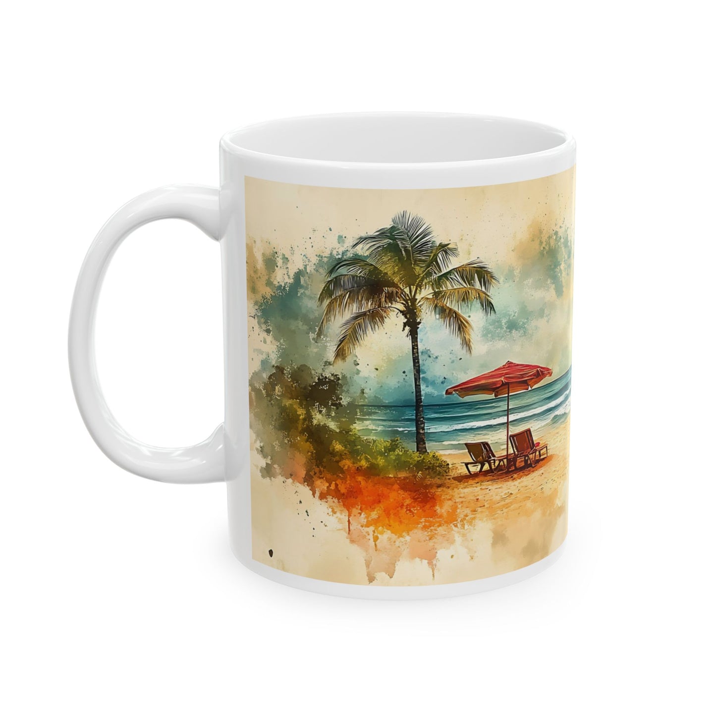Beach Paradise Ceramic Mug