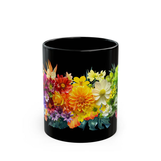 Colorful Floral Mug