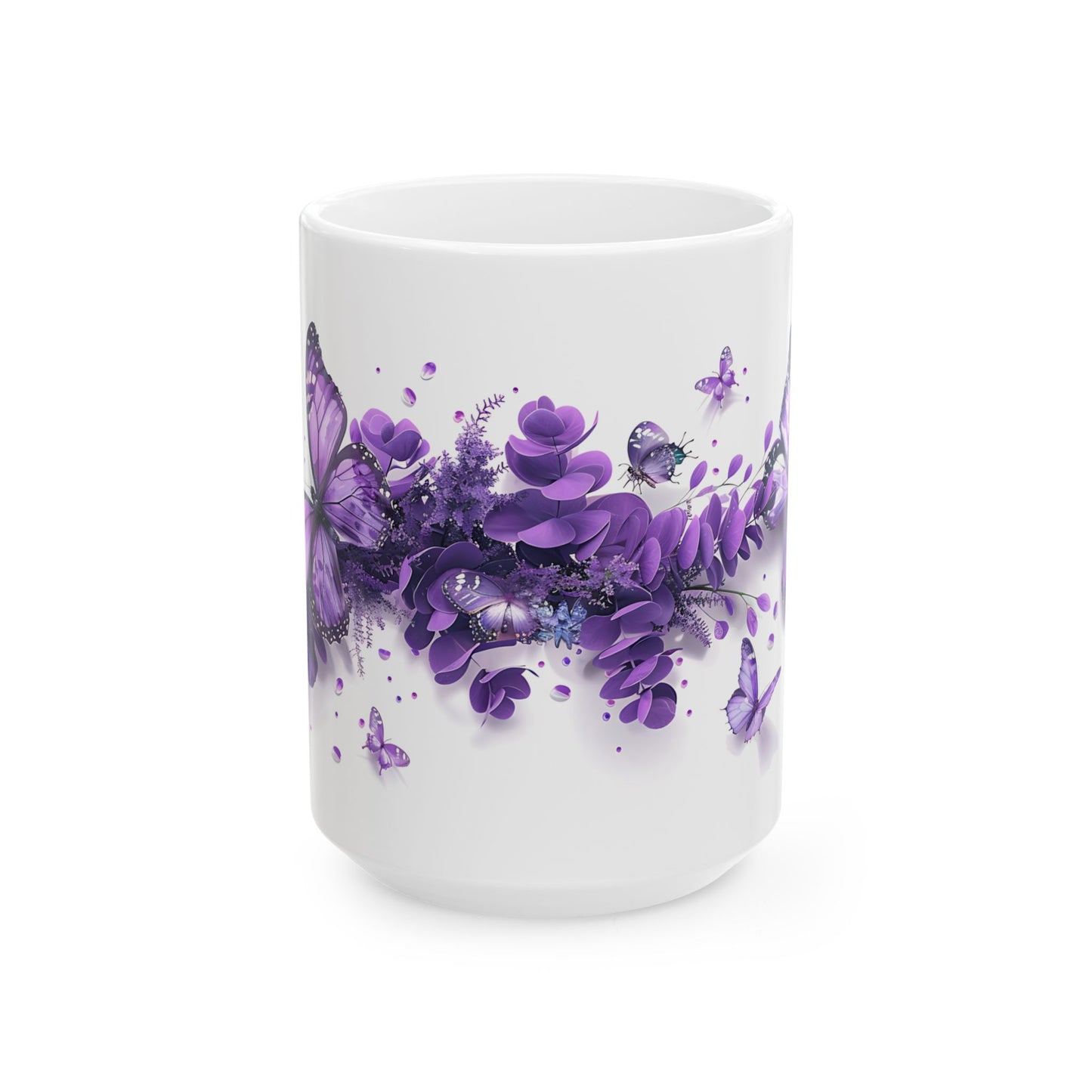 Floral Butterfly Mug