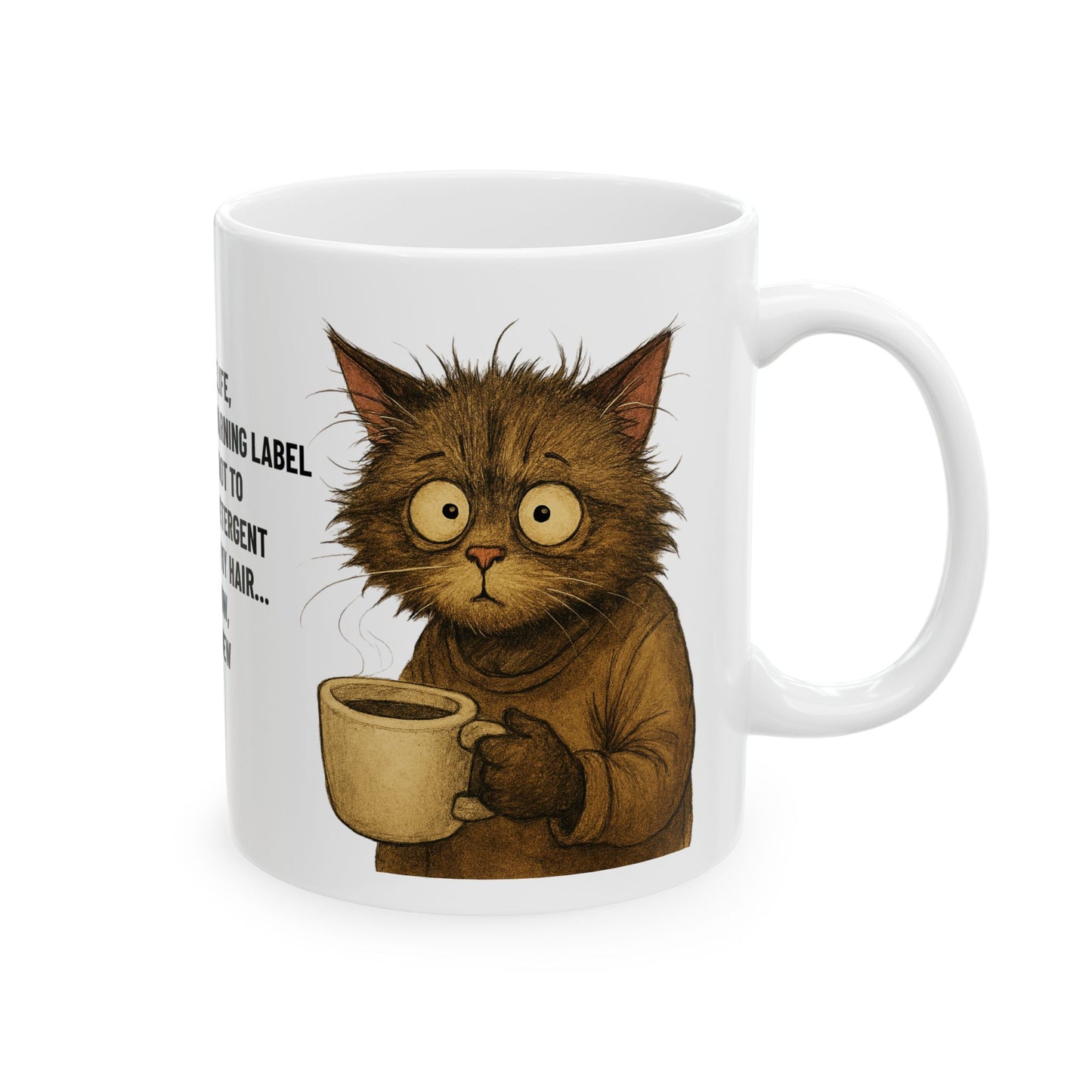 Funny Cat Coffee Cup