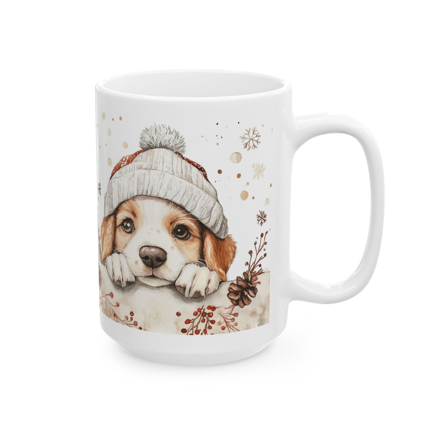 Cozy Christmas Dog Mug