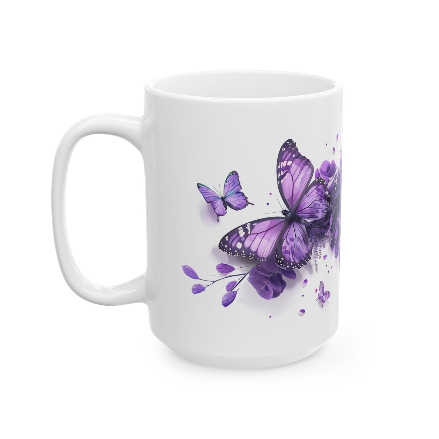 Floral Butterfly Mug