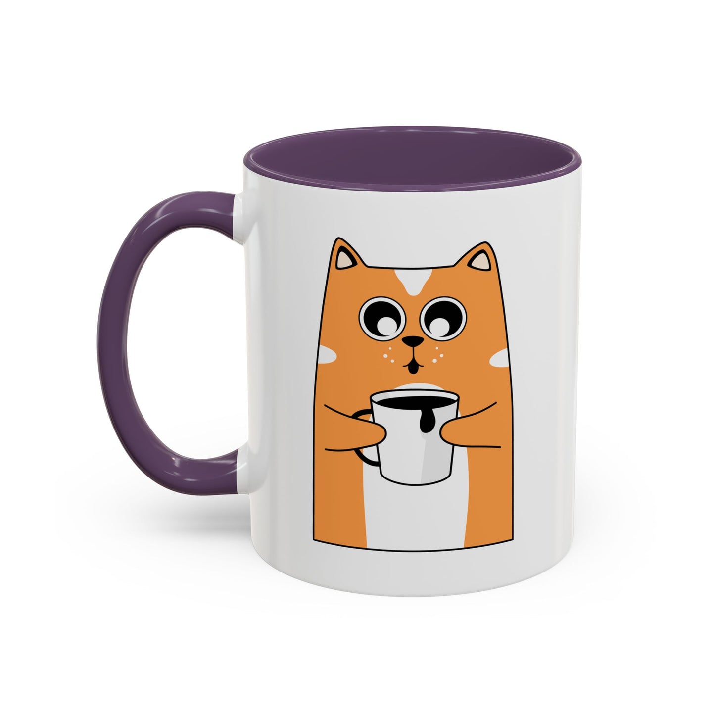 Cat Accent Coffee Mug