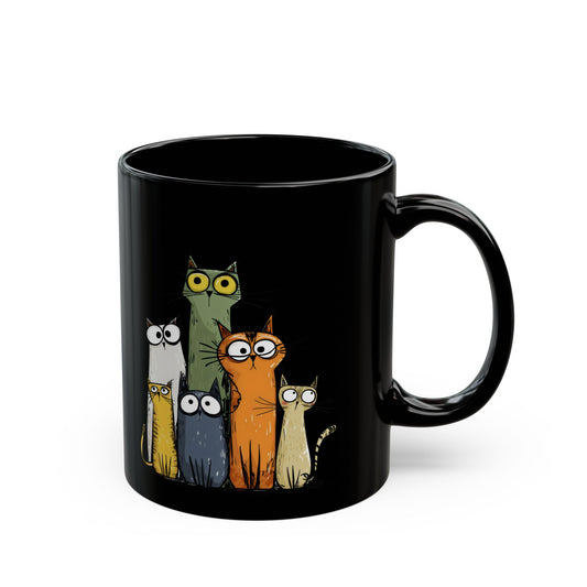 Colorful Cat Parade Mug