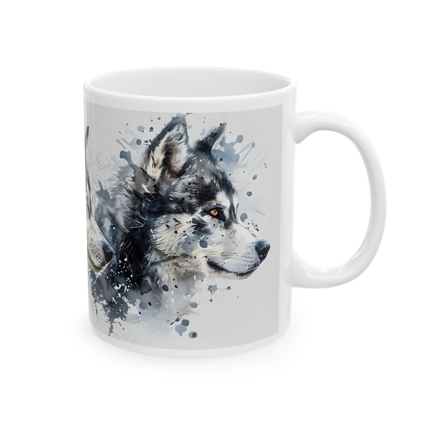 Siberian Husky Ceramic Mug