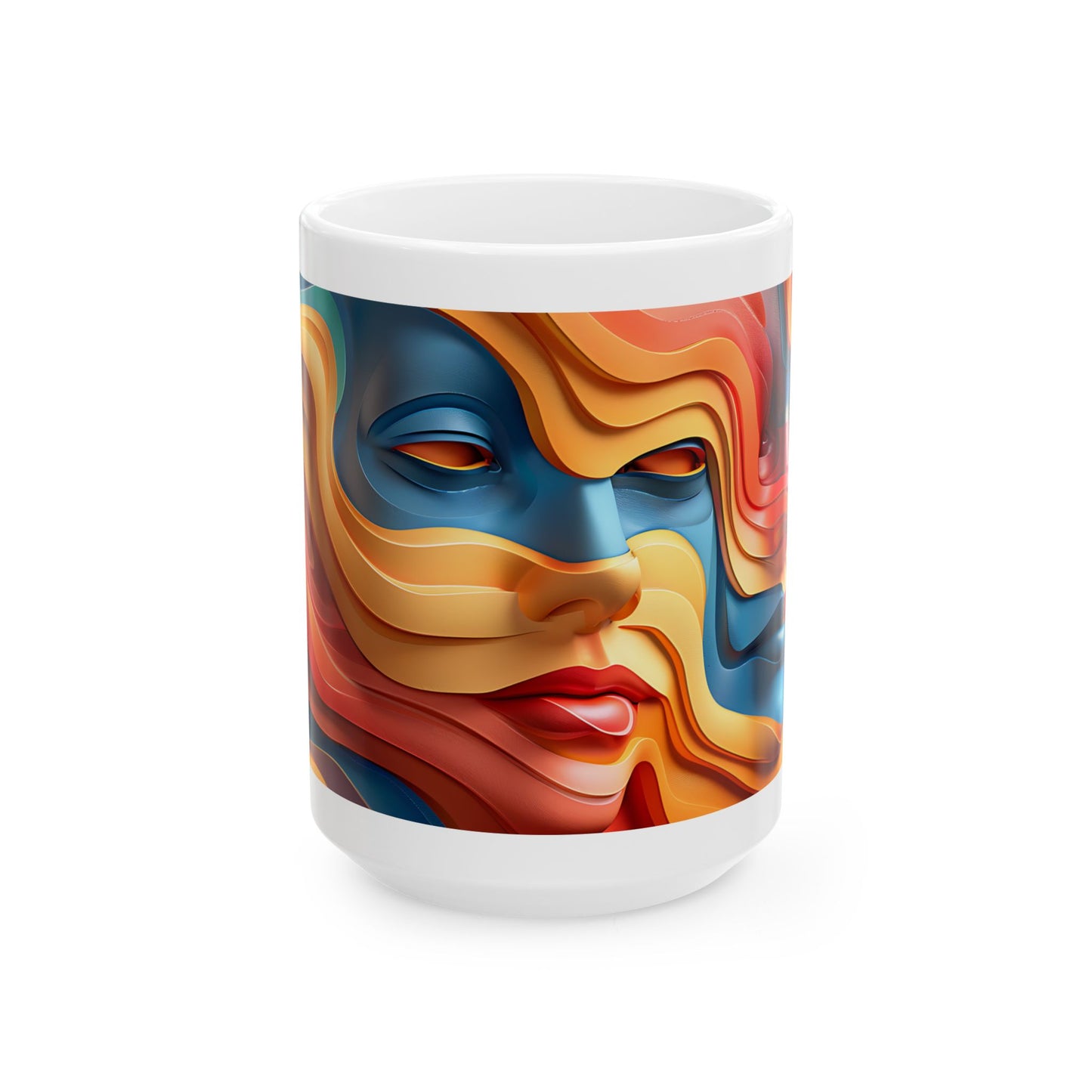 Vibrant Abstract Mug