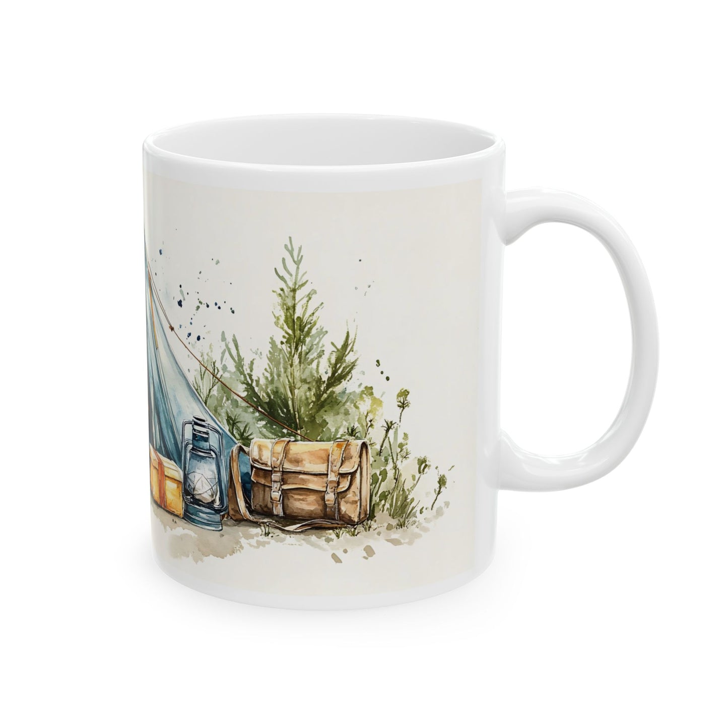 Camping Vibes Ceramic Mug