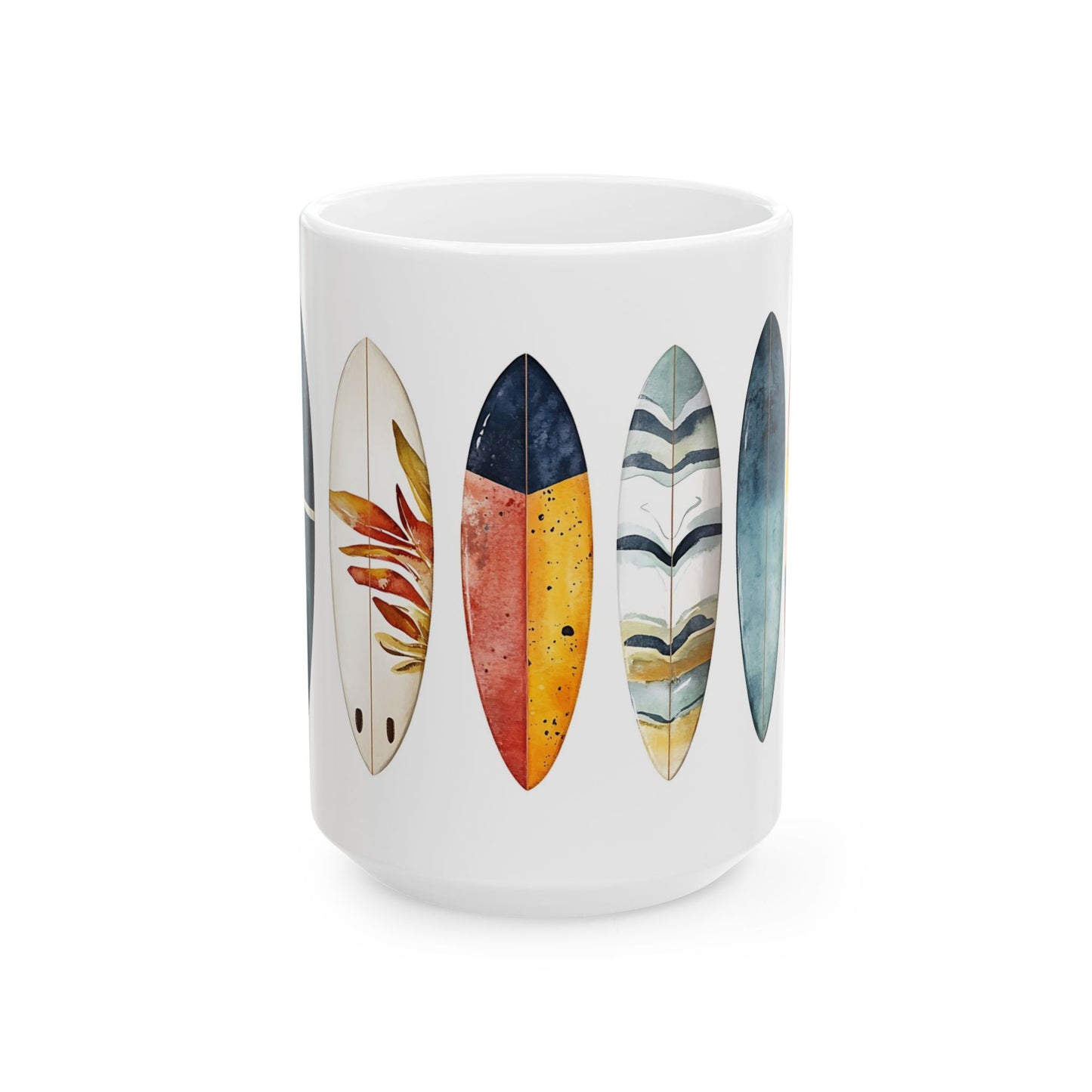 Surfboard Ceramic Mug