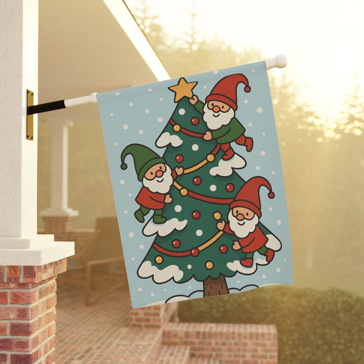 Christmas Garden Banner