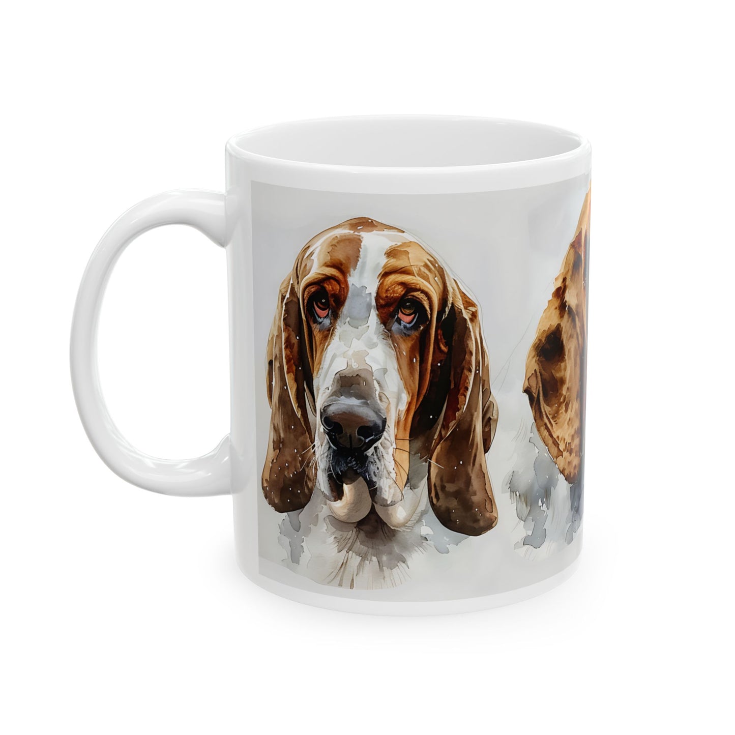 Basset Hound Ceramic Mug