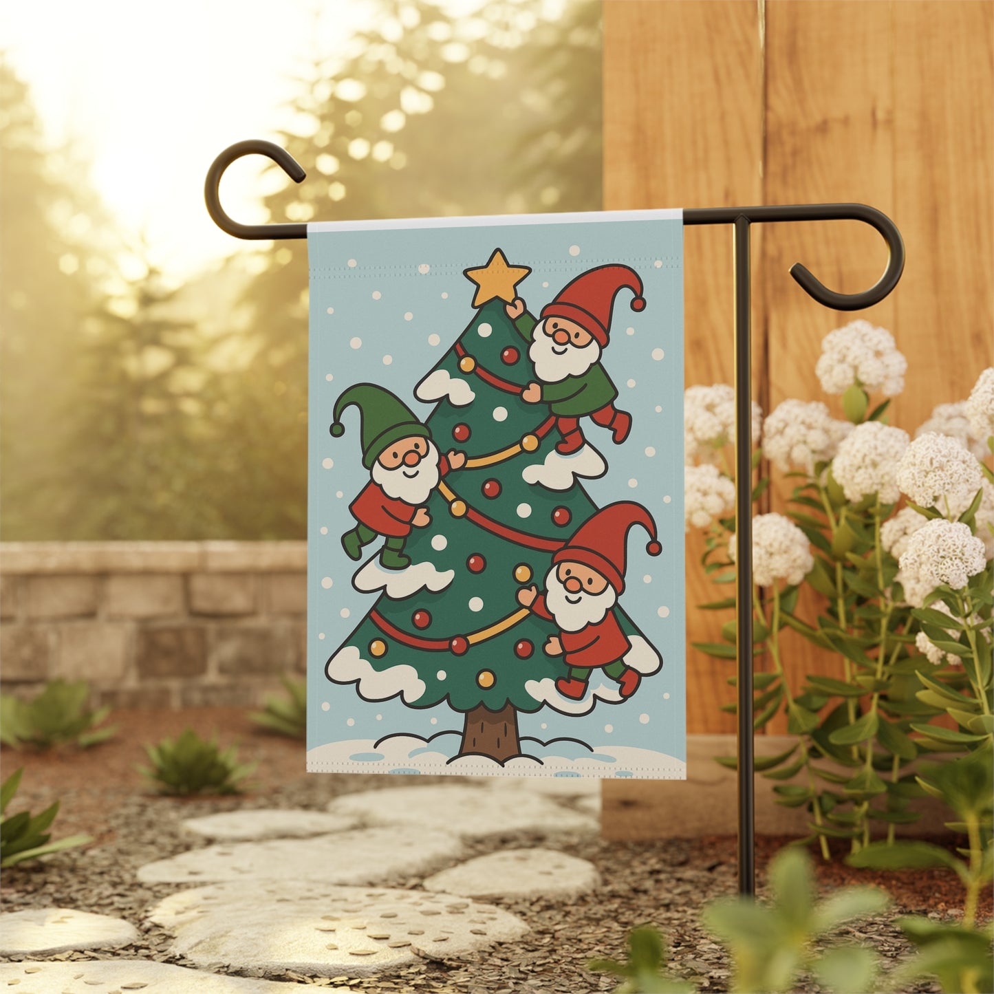 Christmas Garden Banner
