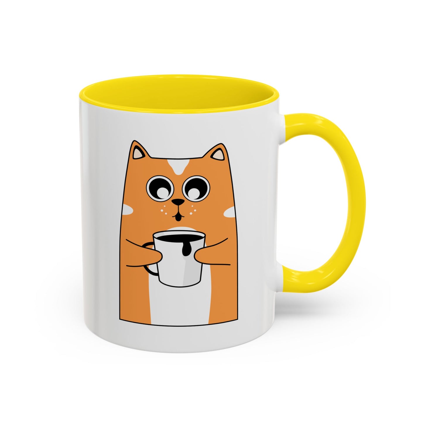 Cat Accent Coffee Mug