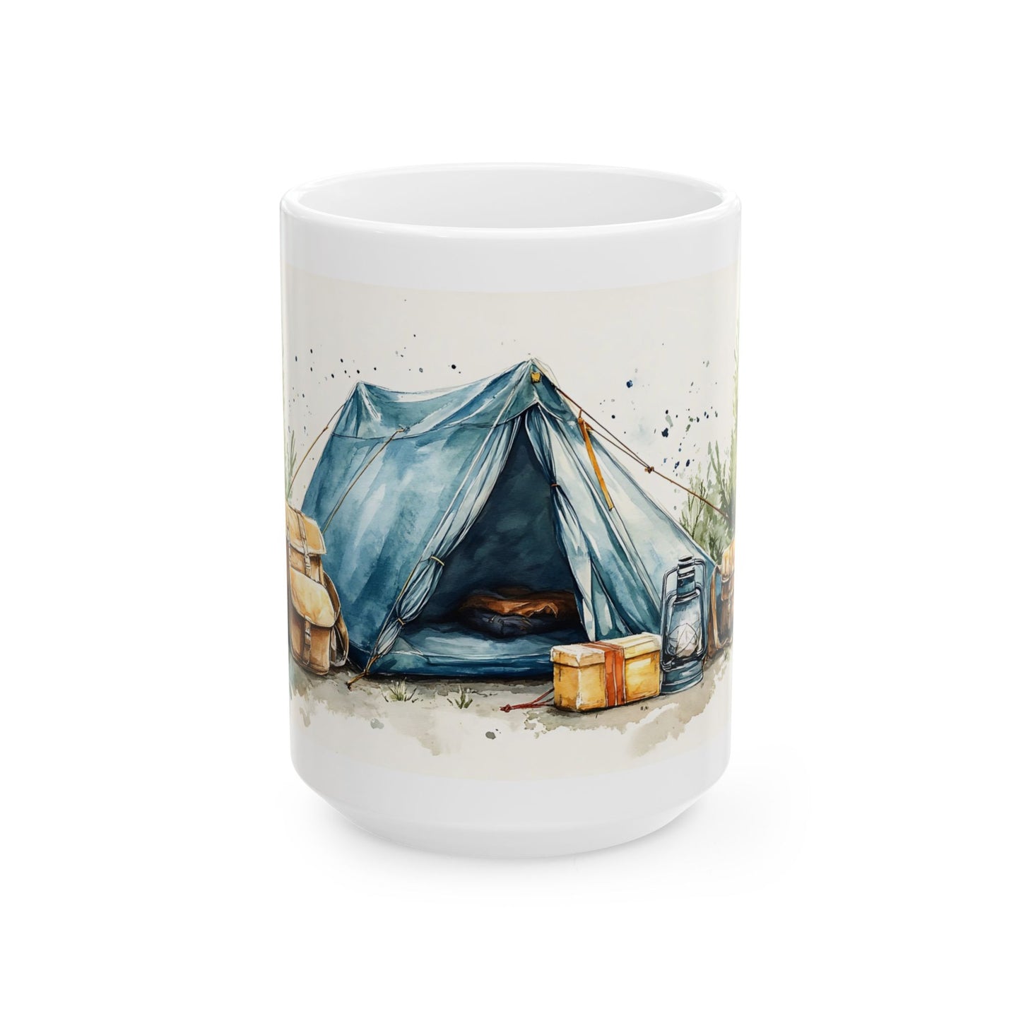 Camping Vibes Ceramic Mug