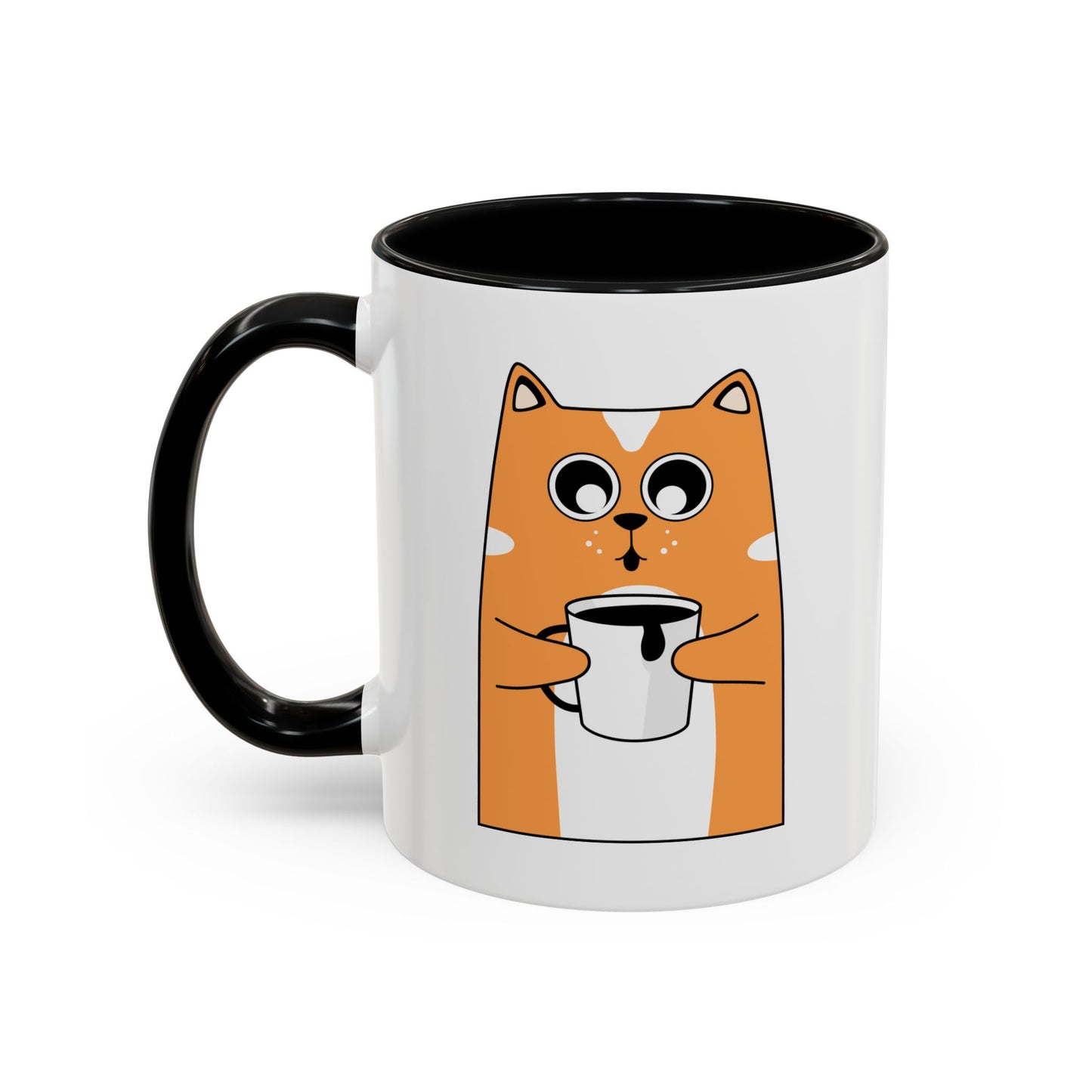 Cat Accent Coffee Mug