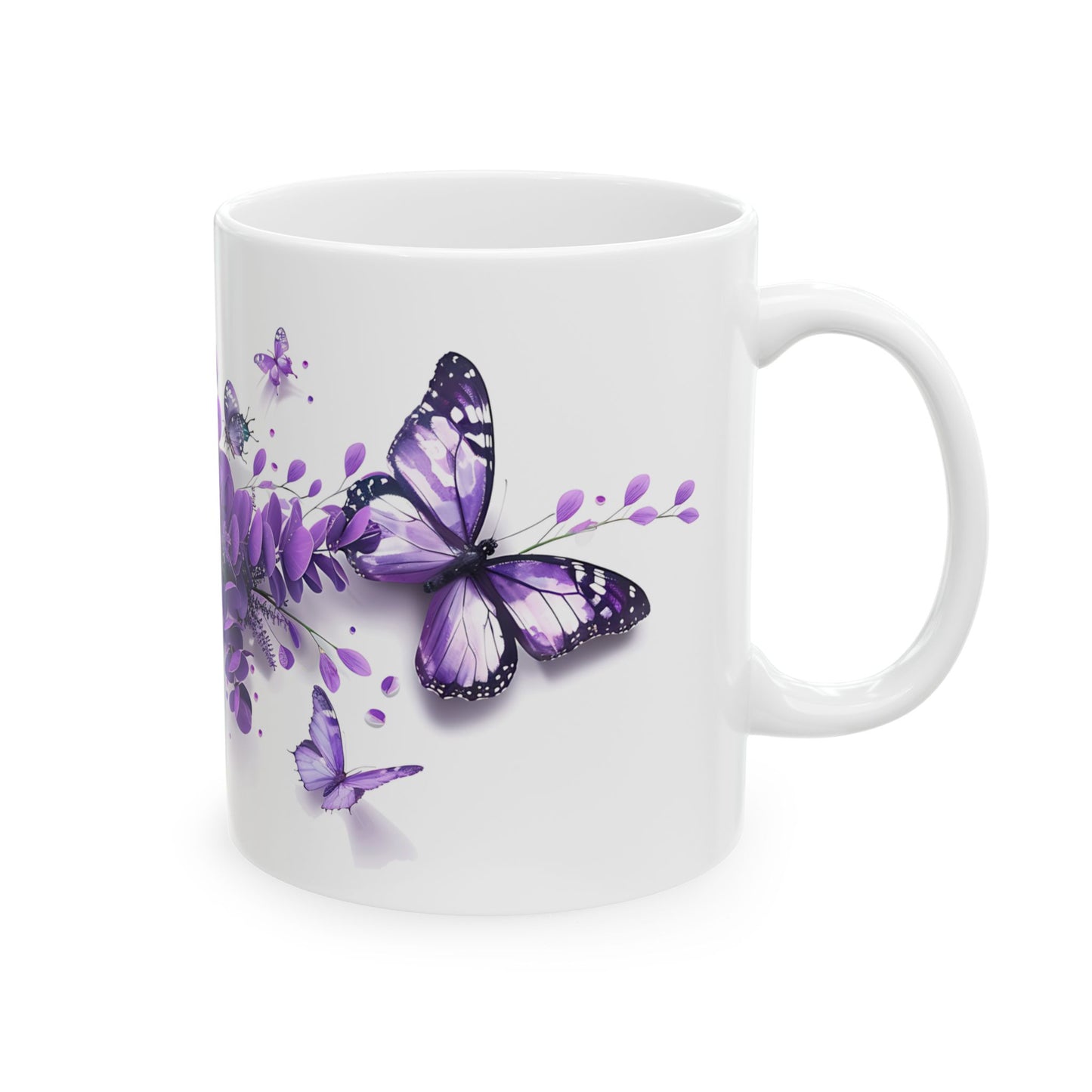 Floral Butterfly Mug