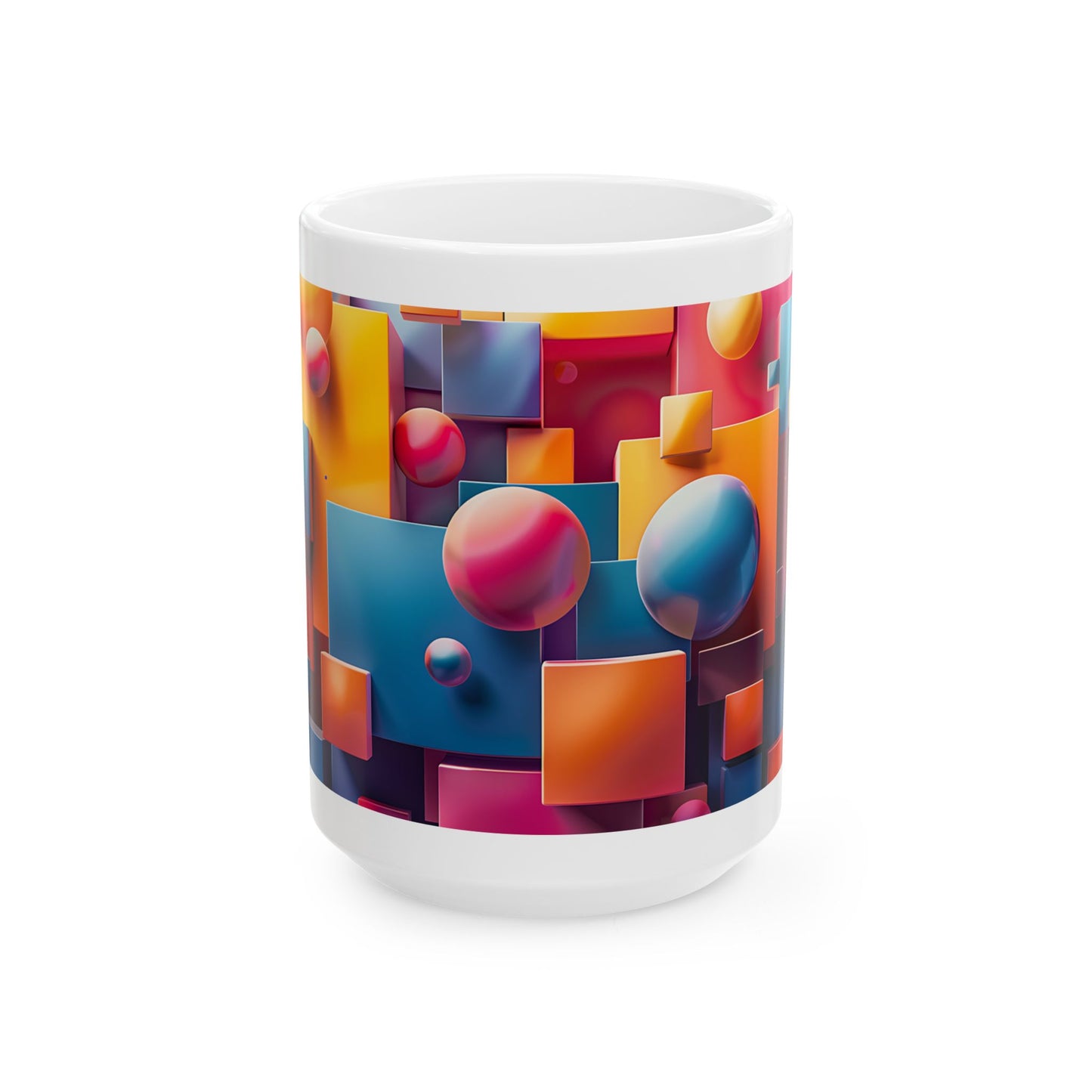 Vibrant Geometric Mug