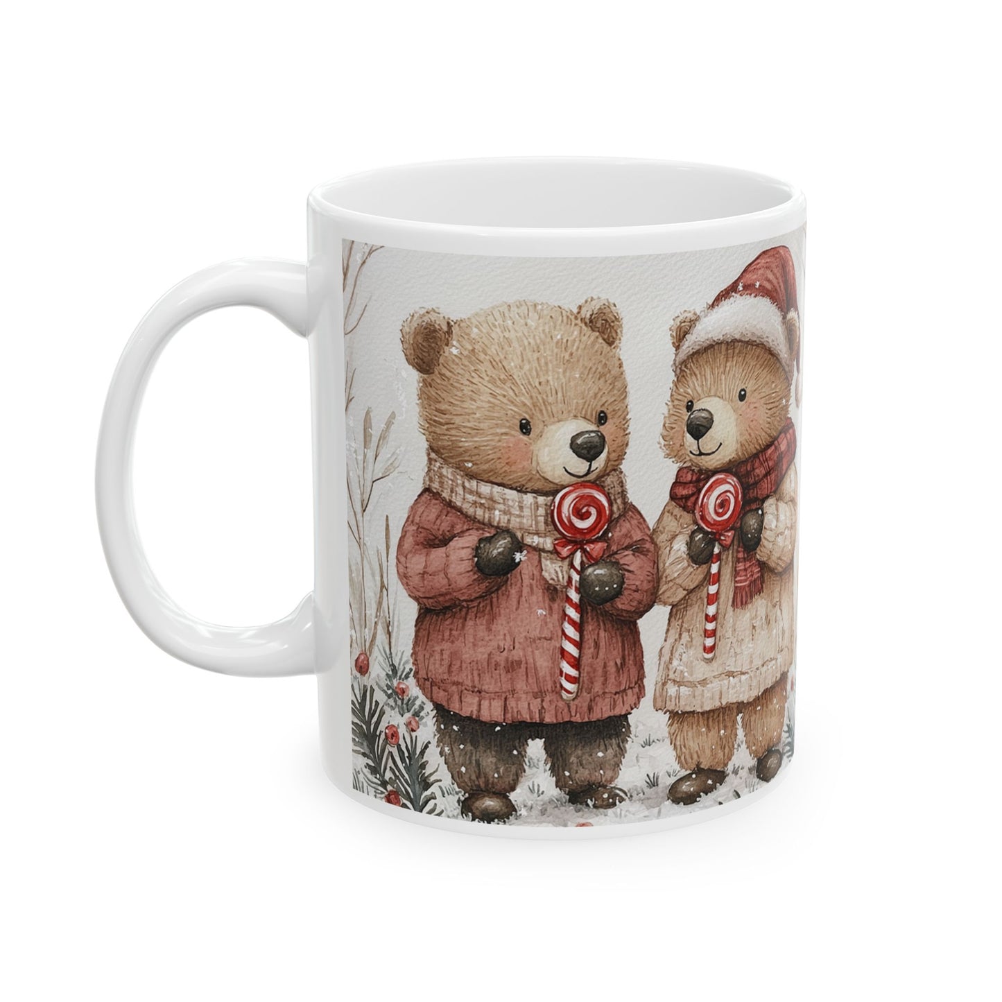 Christmas Bear Ceramic Mug