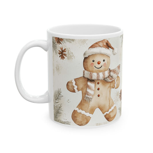 Gingerbread Christmas Mug