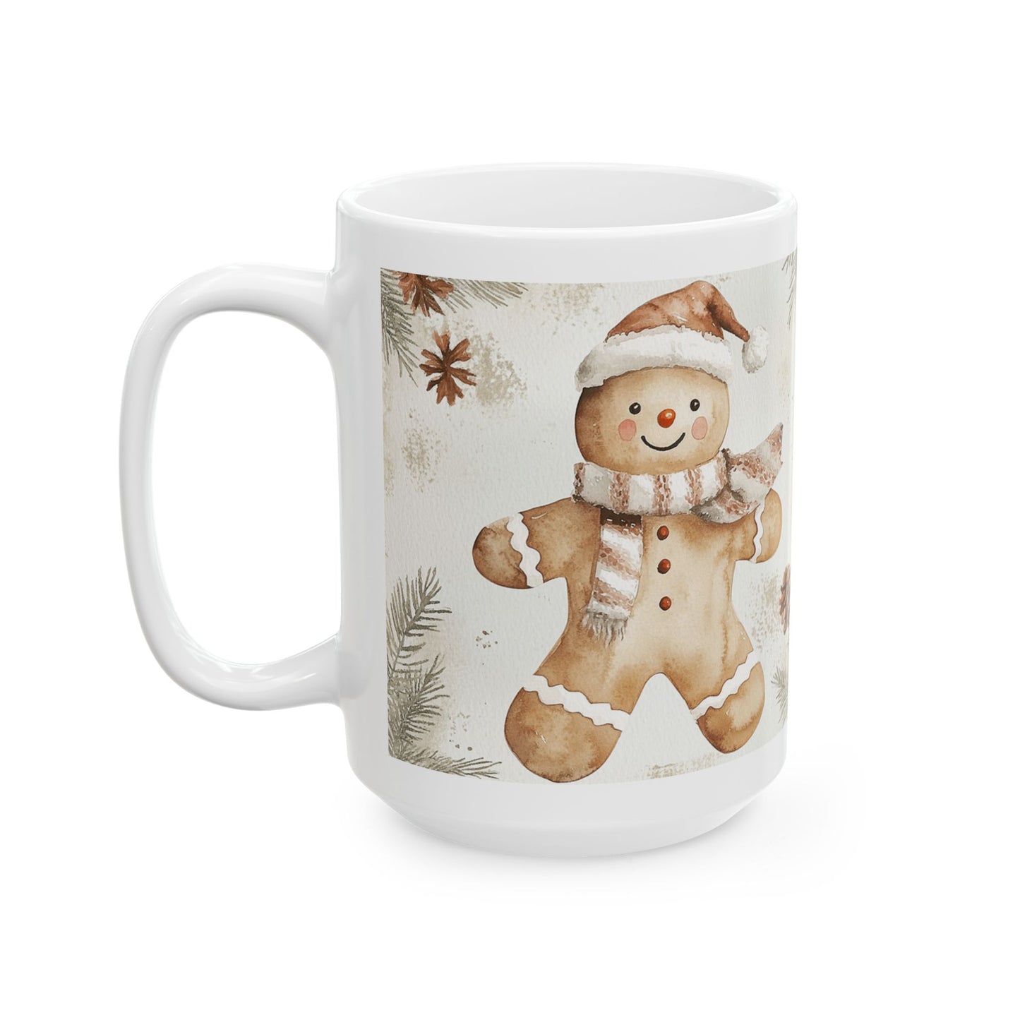 Gingerbread Christmas Mug