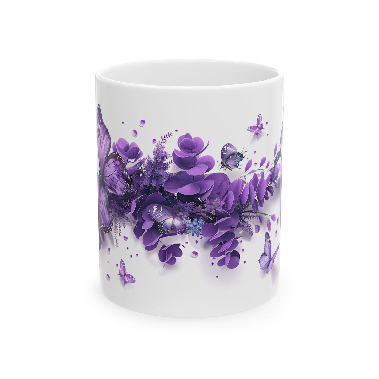 Floral Butterfly Mug