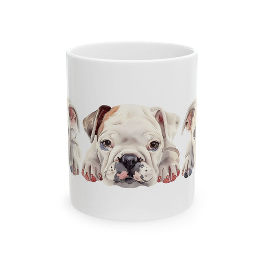 American Bulldog Ceramic Mug