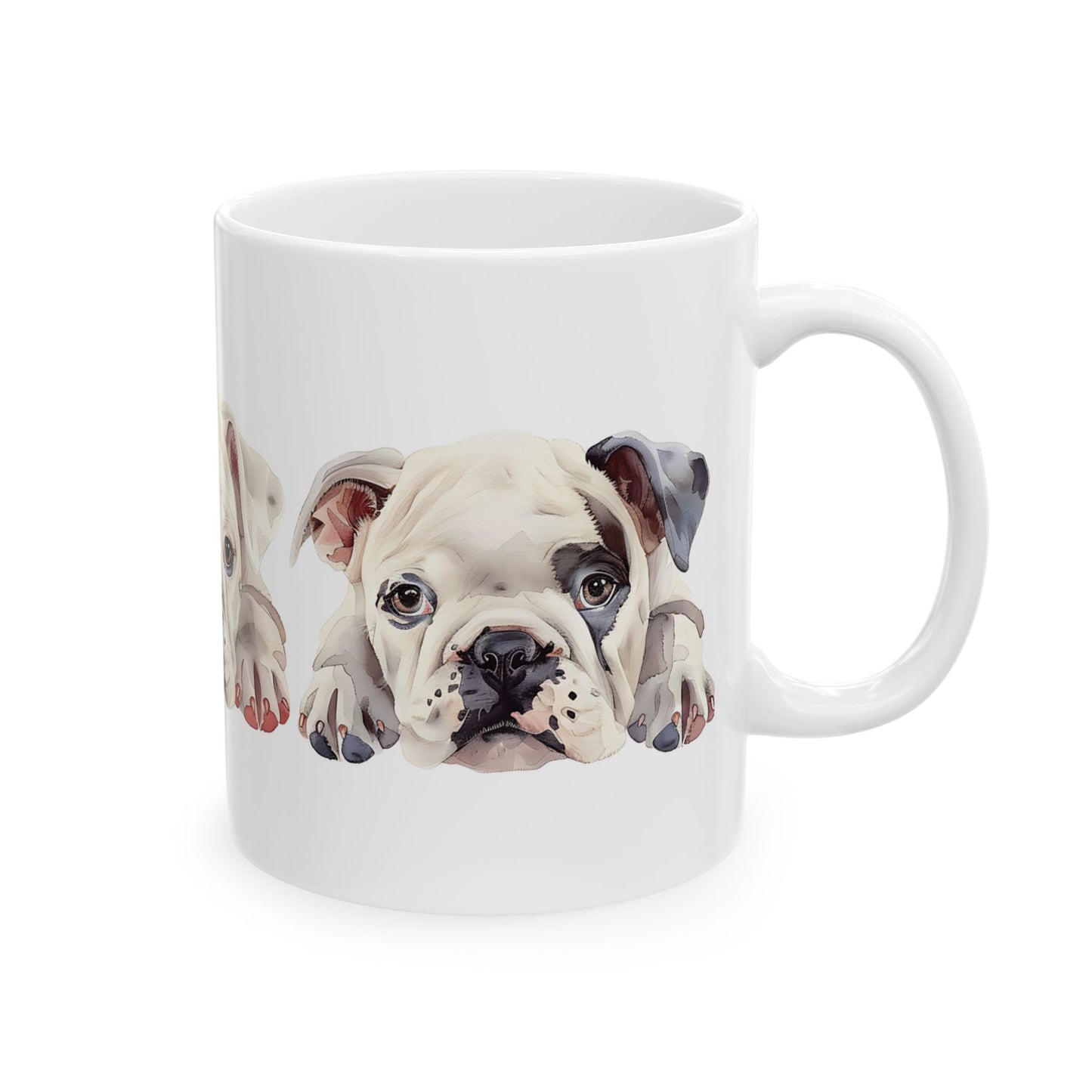 American Bulldog Ceramic Mug