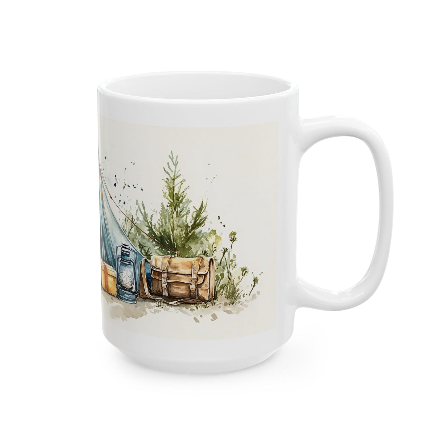 Camping Vibes Ceramic Mug