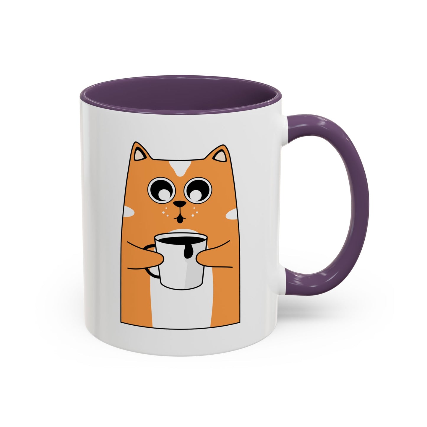 Cat Accent Coffee Mug