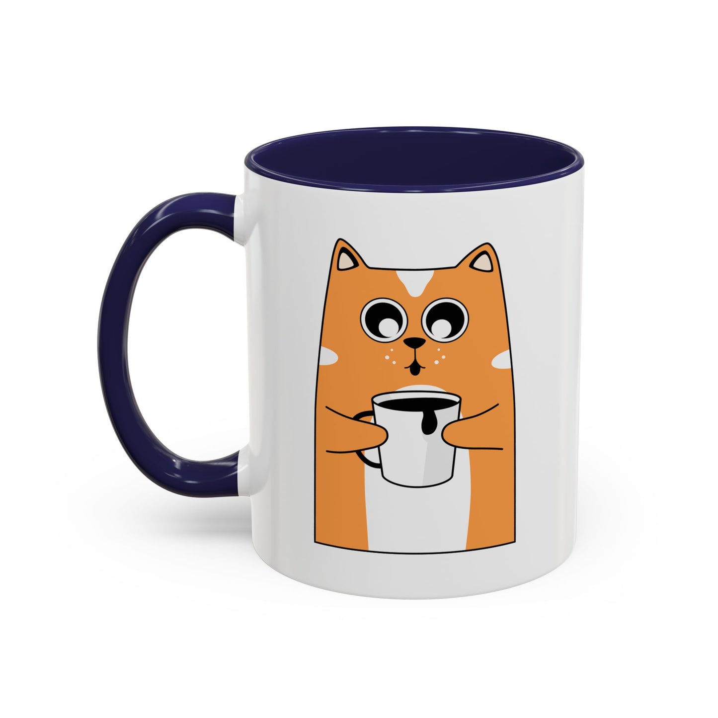 Cat Accent Coffee Mug