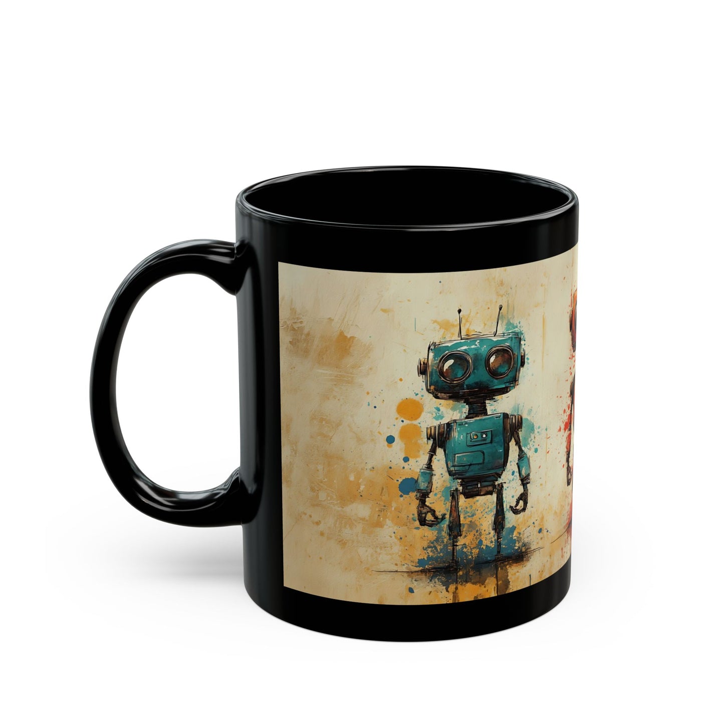 Robot Art Mug