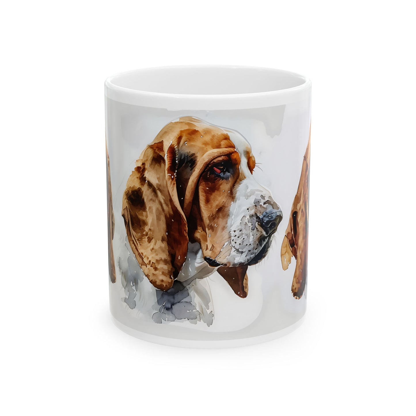 Basset Hound Ceramic Mug