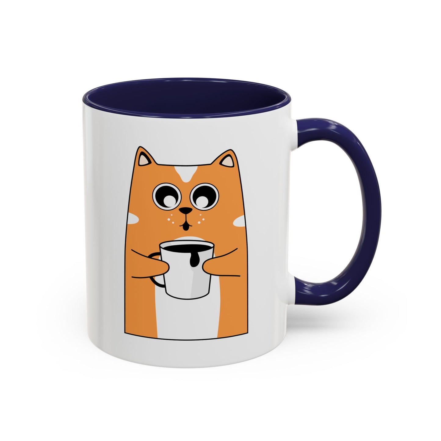 Cat Accent Coffee Mug